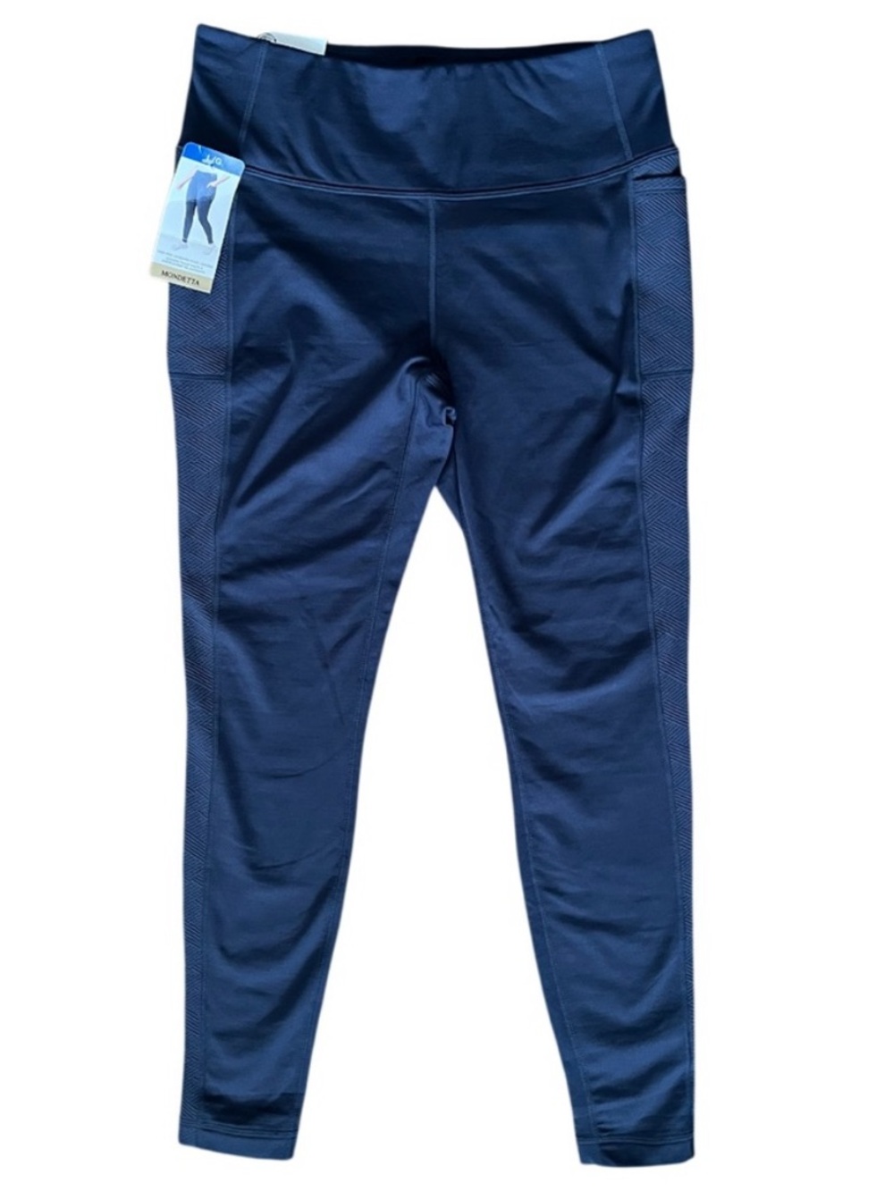 NWT Mondetta Brushed Legging Blue Size Large